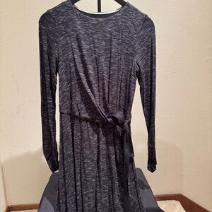 Heather faux-wrap jersey dress by Saturday Sunday.